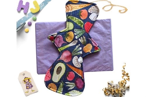 Click to order  9 inch Cloth Pad Vegetables now